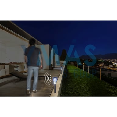 LUZ SOLAR LED SENSEIS C/DETECTOR