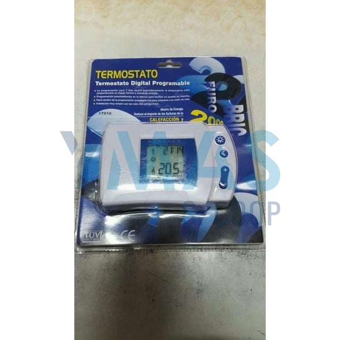 CRONOTERMOSTATO DIGITAL SEMANAL PROGRAMABLE