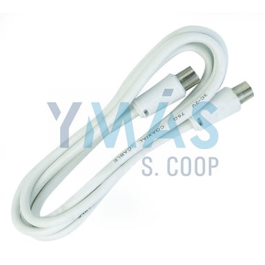 PROLONGADOR ANTENA TV M/H 5M BLANCO BLISTER