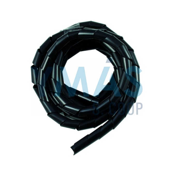 CINTA ESPIRAL NEGRA 2M