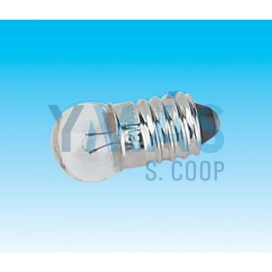 BOMBILLA LINTERNA FILAMENTO 4,8V E-10