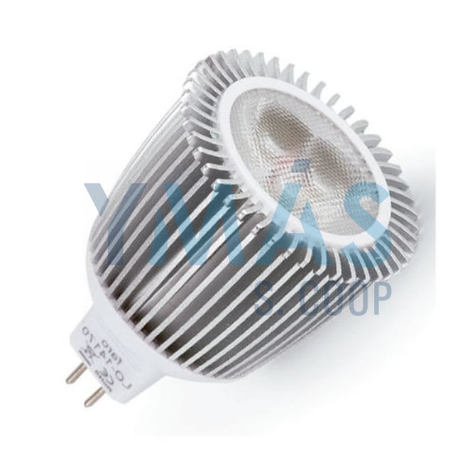 LAMPARA DICR 5 LED 7W CALIDA GU5,3 12V