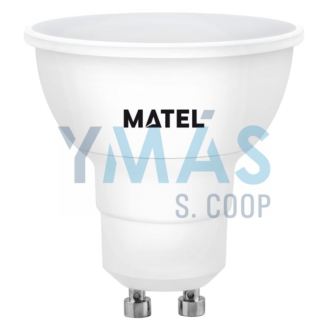 LAMPARA LED DICROICA REGULABLE GU10 8W FRIA 800 LM