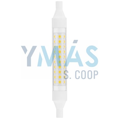 LAMPARA LED LINEAL 15X118 8W CALIDA 750 LUMENS R7S