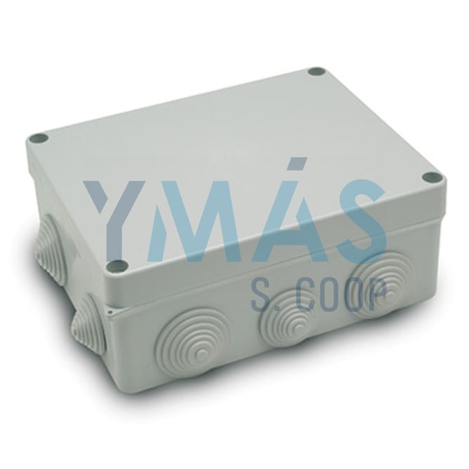 CAJA ESTANCA SUPERFICIE CON CONOS 220X170X85MM