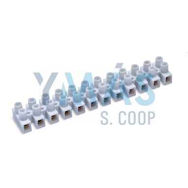 REGLETA CONEXION 6MM BLANCA 41A 12 ELEMENTOS