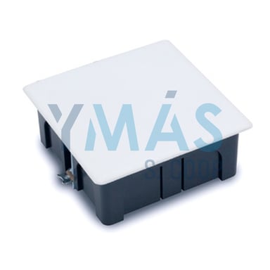 CAJA EMPOTRAR PLADUR GARRA METALICA 100X100X45MM