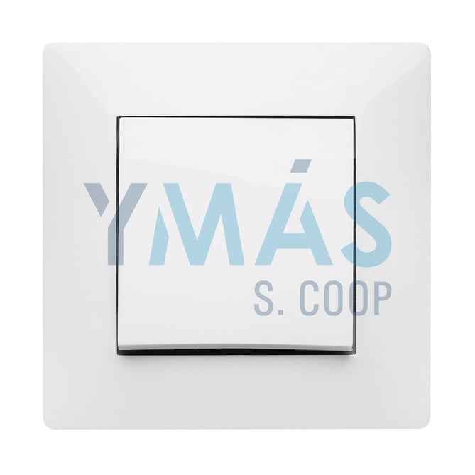 PULSADOR 10 A 250 BLANCO HABITAT 15