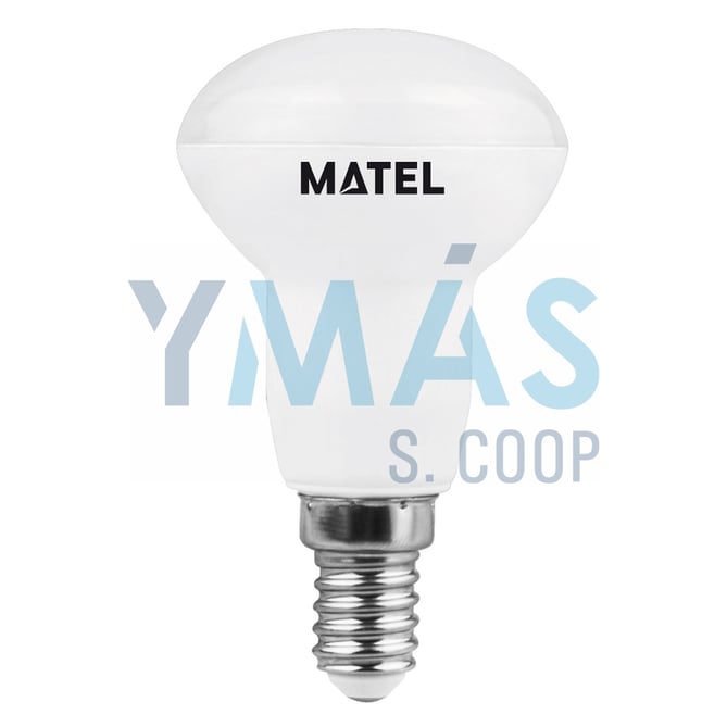 LAMPARA LED REFLECTORA R50 E14 6W FRIA 600 LM