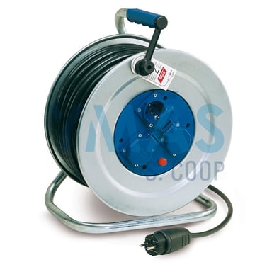 ENROLLACABLE 50M 3X2.5MM 4000W C/TAPA IP55