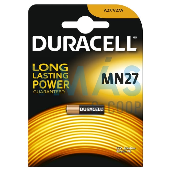 PILA ALCALINA MN27 12V 1UDS