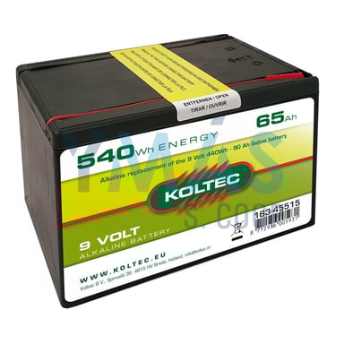 PILA PASTOR 9V 65AH KOLTEC