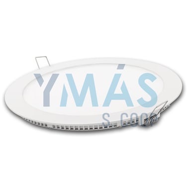 DOWNLIGHT LED REDONDO BLANCO PLANO 18W LUZ FRIA
