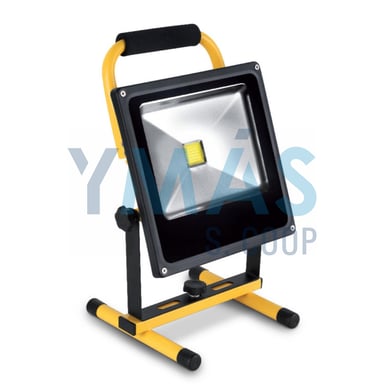 PROYECTOR LED PLANO 20W BATERIA 1200 LUMENS IP65