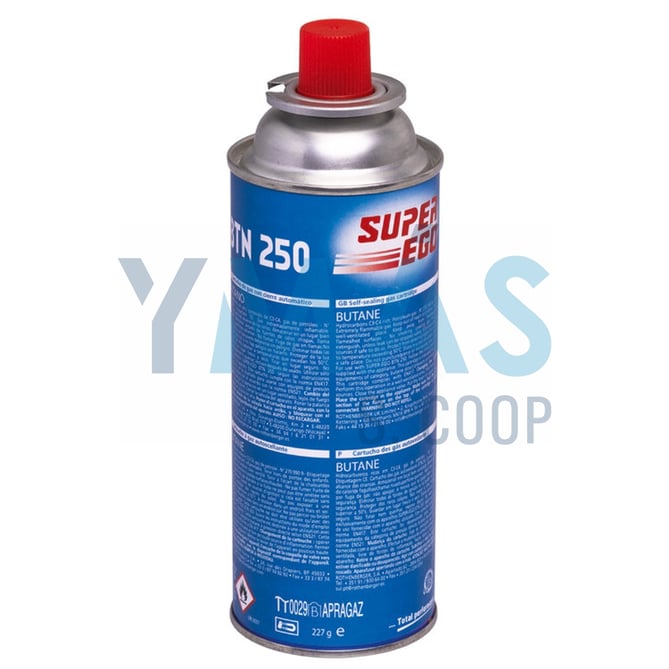 CARTUCHO GAS 230GR BTN 250 SUPER EGO