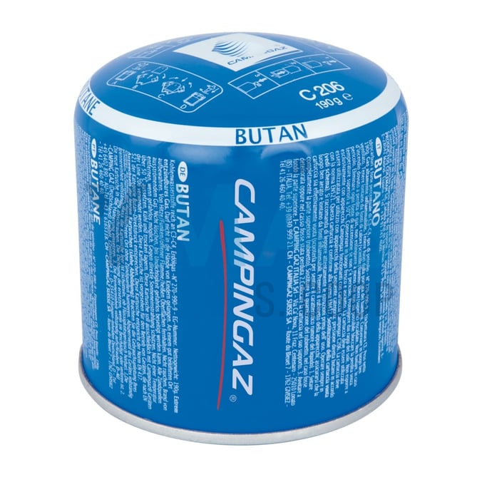 CARTUCHO GAS 190GR C 206 GLS CAMPINGAZ