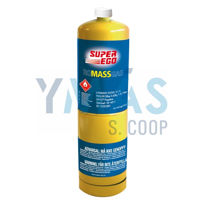 CARTUCHO GAS 400GR ROMASSGAS SUPER EGO