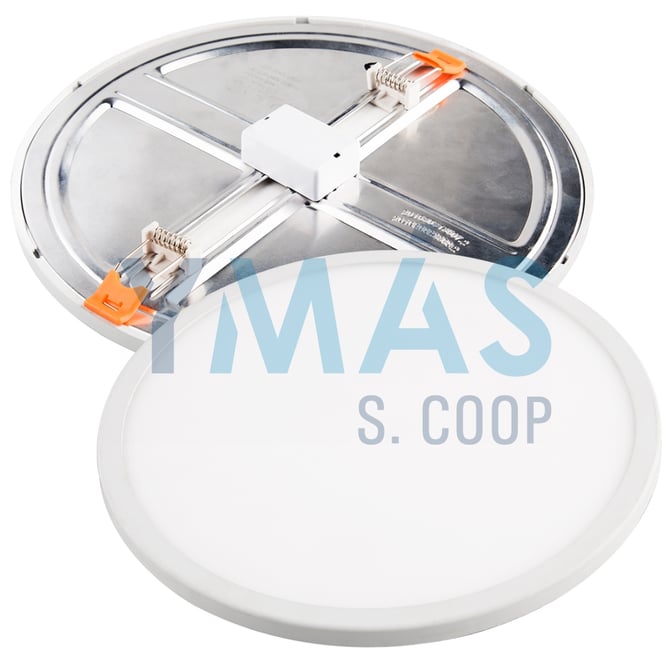 DOWNLIGHT LED REDONDO BLANCO AJUSTABLE 20W FRIA