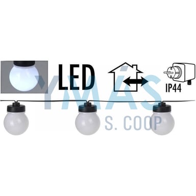 GUIRNALDA 20 LED FIESTA 12V