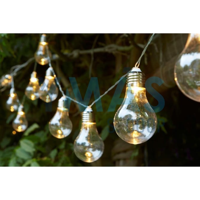 GUIRNALDA 10 BOMBILLAS BLANCAS LED
