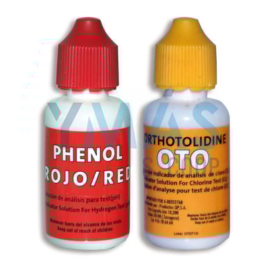 KIT REACTIVOS OTO Y PH 12 BLISTER 15+15ML