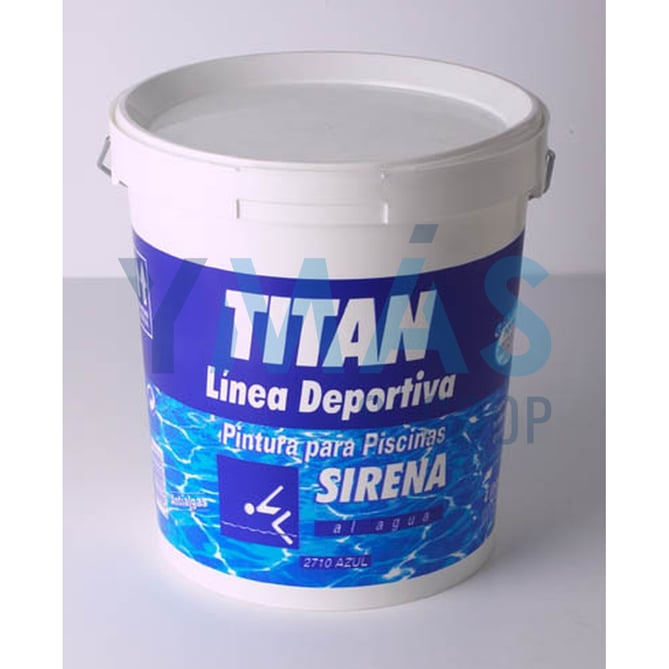 PINTURA PISCINA SIRENA AL AGUA 4L AZUL