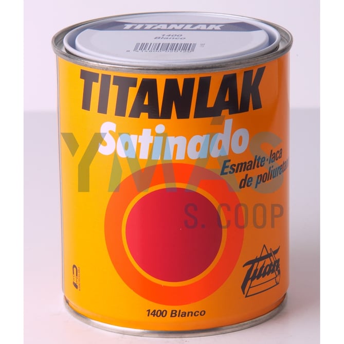 TITANLAK ESMALTE SATINADO BLANCO 750ML
