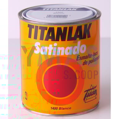 TITANLAK ESMALTE SATINADO BLANCO 125ML