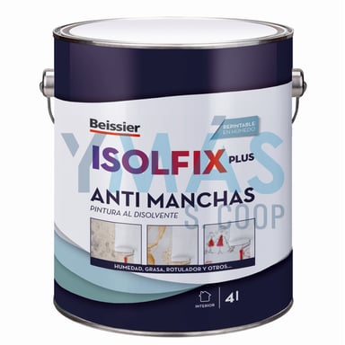 PINTURA ANTIMANCHAS ISOLFIX PLUS 4L