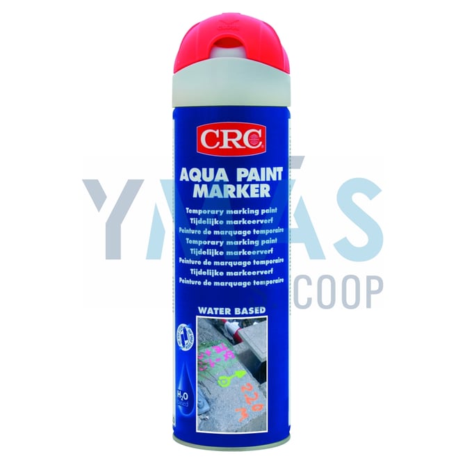 SPRAY AQUA PAINT MARKER ROJO FLUOR 500ML