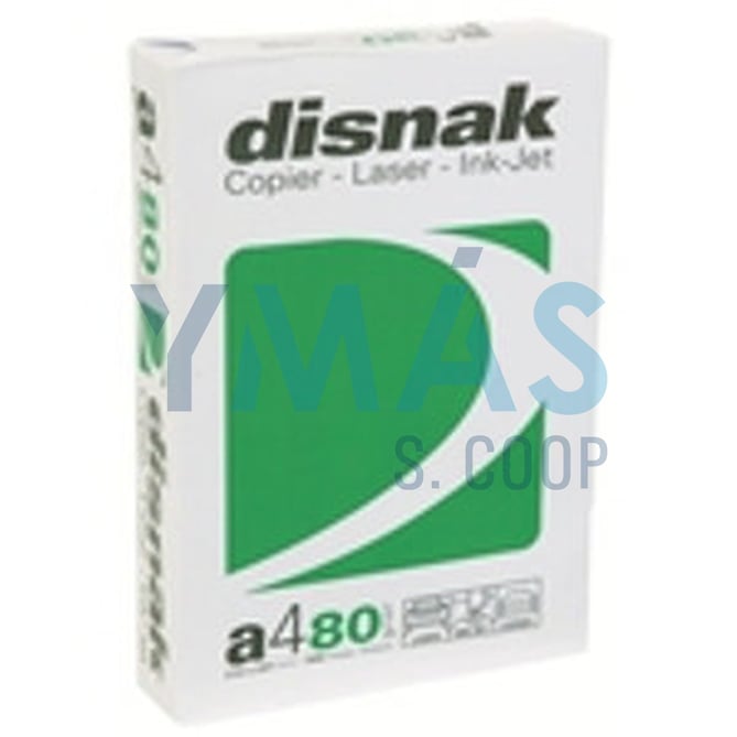 FOLIO DIN A4 DISNAK 500 UNIDADES GRAMAJE 80