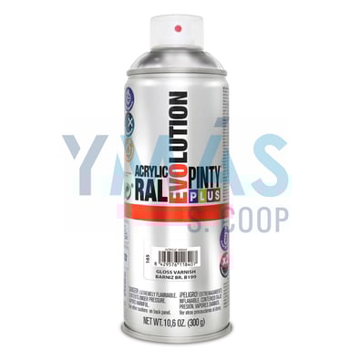 PINTURA SPRAY ACRILICA BARNIZ BRILLANTE 400ML