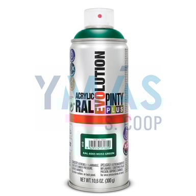 PINTURA SPRAY ACRILICA RAL 6005 VERDE 400ML