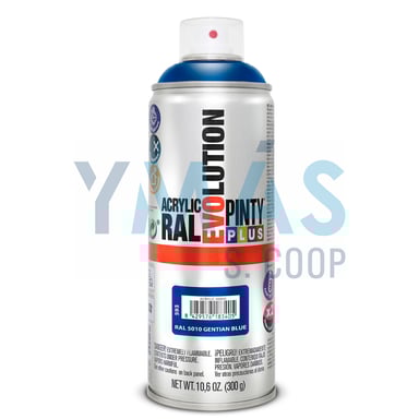 PINTURA SPRAY ACRILICA RAL 5010 AZUL 400ML