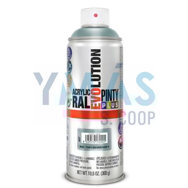 PINTURA SPRAY ACRILICA RAL 7001 GRIS 400ML