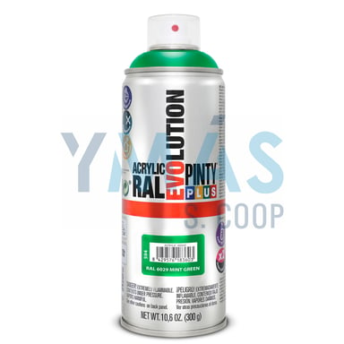 PINTURA SPRAY ACRILICA RAL 6029 VERDE 400ML