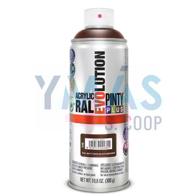 PINTURA SPRAY ACRILICA RAL 8017 MARRON 400ML