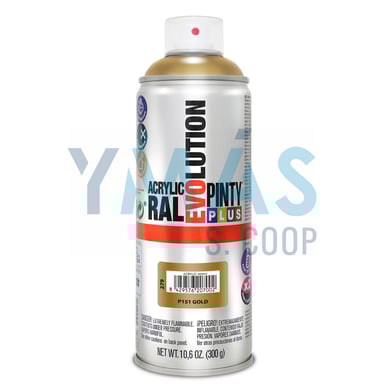 PINTURA SPRAY ACRILICA ORO EV151 BRILLANTE 400ML