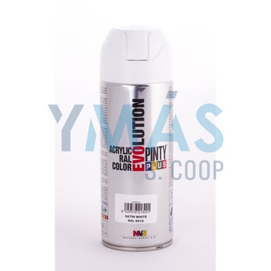 PINTURA SPRAY ACRILICA RAL 9010 BLANCO SATIN 400ML