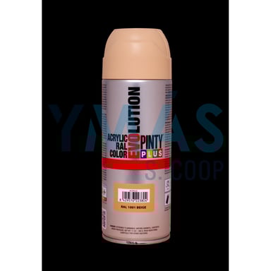 PINTURA SPRAY ACRILICO RAL 1001 BEIGE 400ML