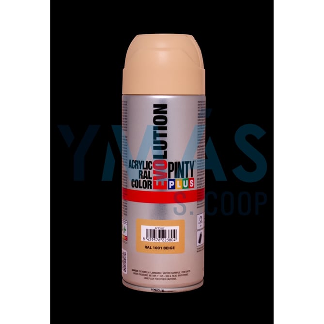 PINTURA SPRAY ACRILICO RAL 1001 BEIGE 400ML