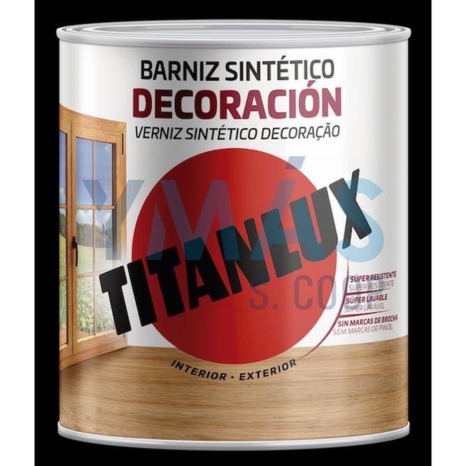 BARNIZ SINTETICO BRILLANTE CASTAÑO 250ML