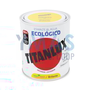 ESMALTE ACRILICO ECOLOGICO OCRE 750ML