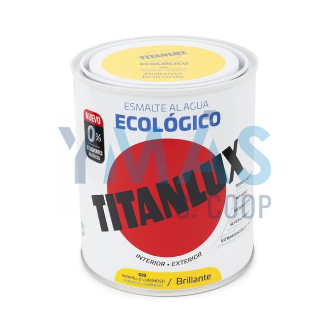 ESMALTE ACRILICO ECOLOGICO OCRE 750ML