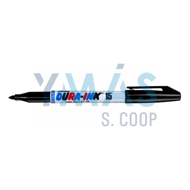 ROTULADOR DE TINTA PUNTA FINA DURA-INK 15 NEGRO