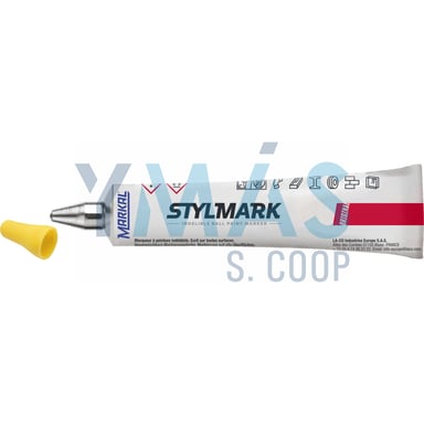 MARCADOR STYLMARK METAL AMARILLO 3MM