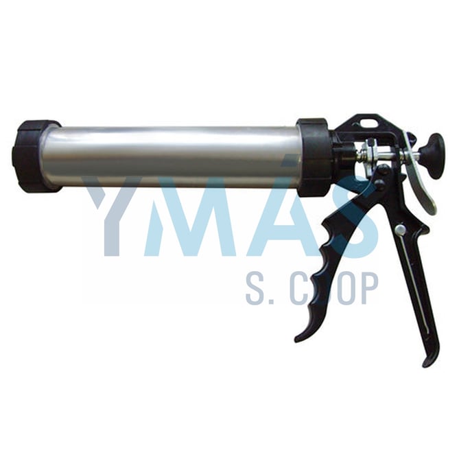 PISTOLA CERRADA MASILLA DURA TUBULAR 310ML