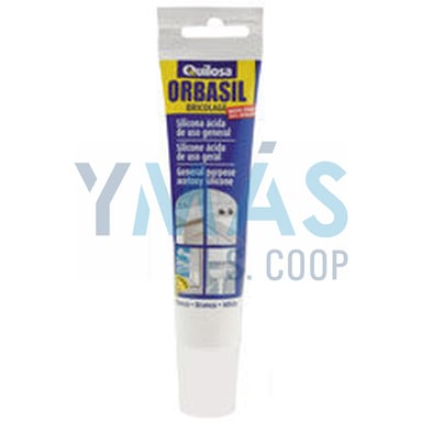 SILICONA ORBASIL BRICOLAJE BLANCO 85ML