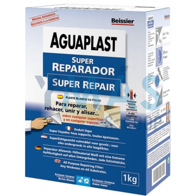 EMPLASTE AGUAPLAST SUPER REPARADOR 1KG