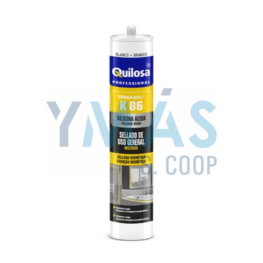 SILICONA ACIDA K-86 BLANCA 300ML